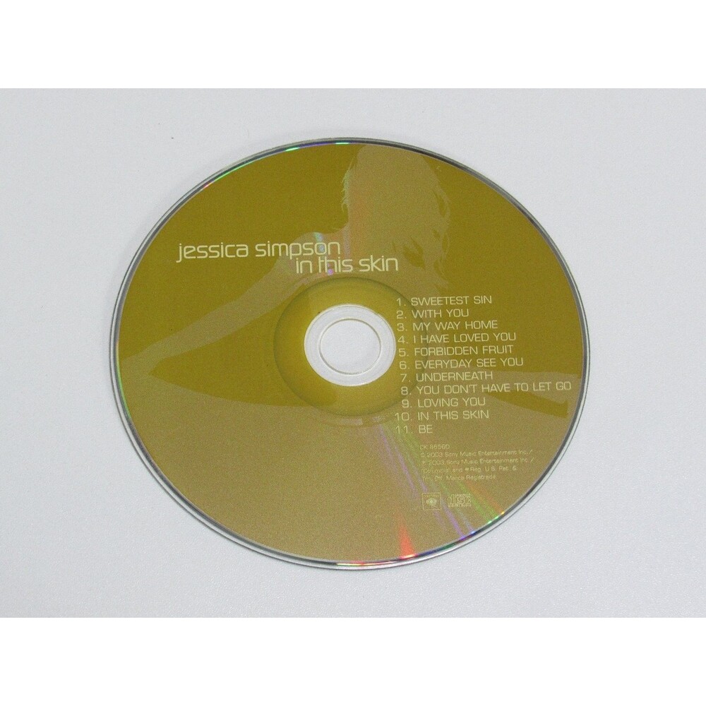 Jessica Simpson – In This Skin CD 2003 Pop R&B Columbia Records Original Album